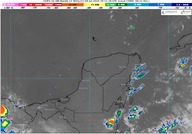 Satélite GOES Este Sonda Campeche Tope de Nubes